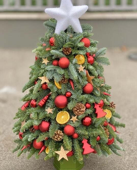 Brad de Craciun Decorat - Red Christmas 